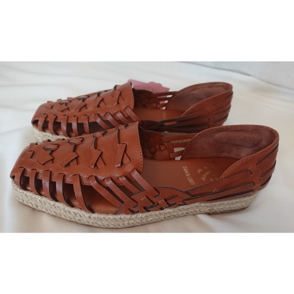 Brown Sam & Libby Asha Espadrille Saddle Shoes - Picture 6 of 11
